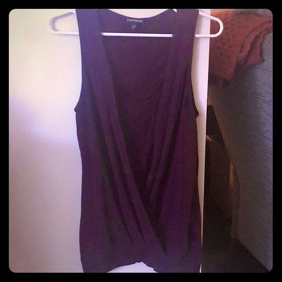 Express || Mixed Media Tank || Size M - Picture 2 of 6